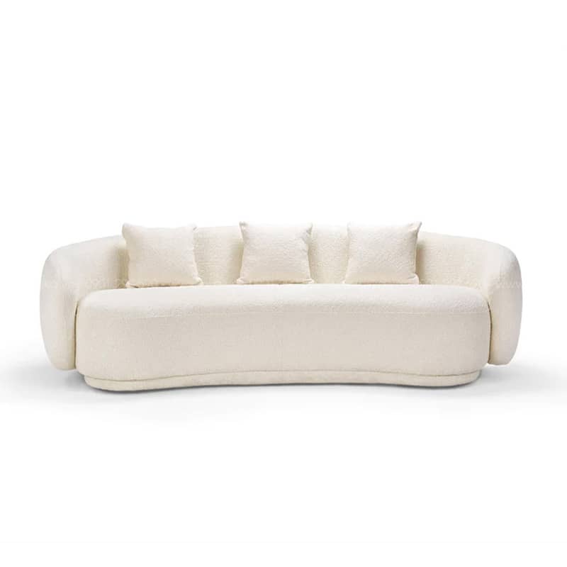 Bộ sofa cong nỉ lông cưu SFV16