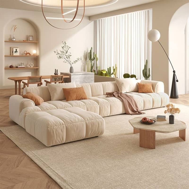 Bộ Sofa nỉ hiện đại SF12