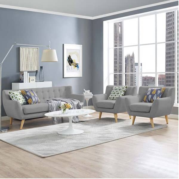 Bộ sofa nỉ hiện đại SF17