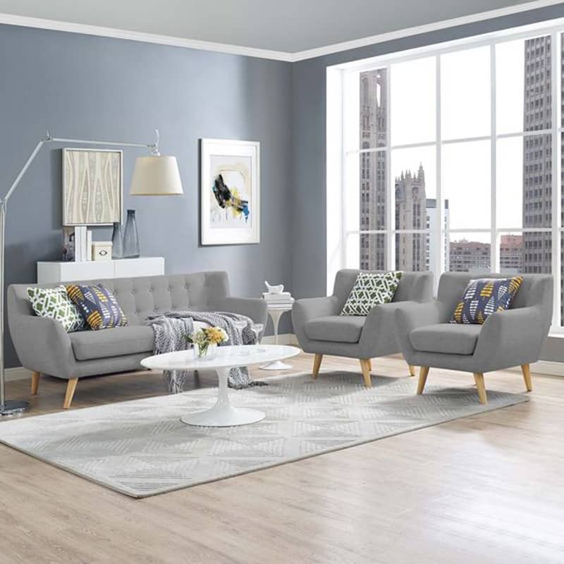 Bộ sofa nỉ hiện đại SF17