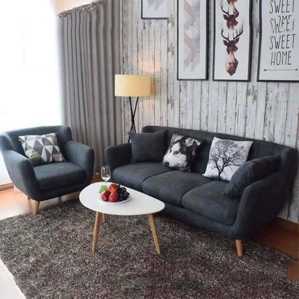 Ghế sofa văng nỉ 1m8 SF08