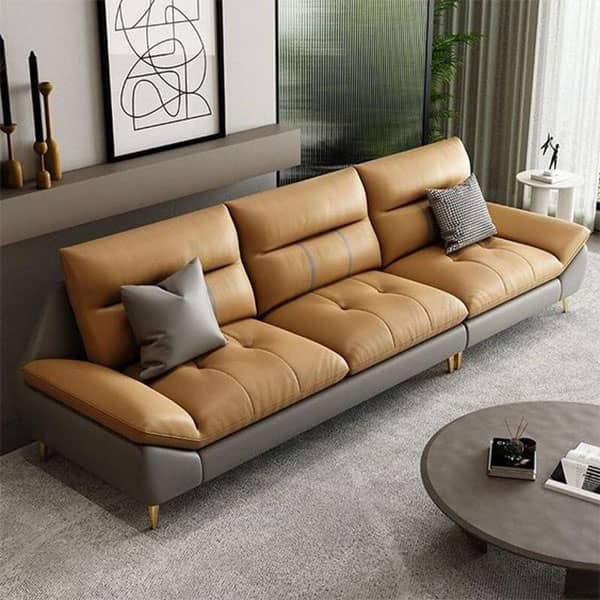 Sofa văng da đẹp hiện đại SFV18