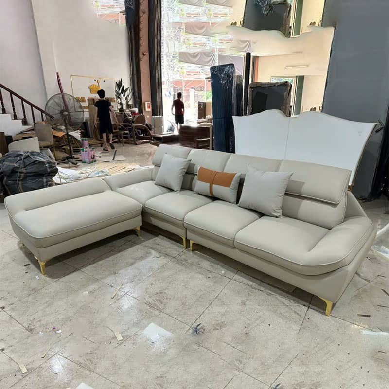 Sofa văng da đẹp hiện đại SFV18