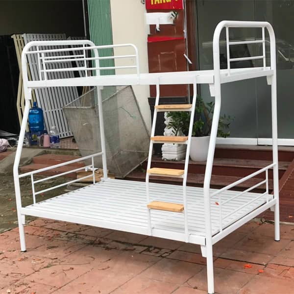 Giường sắt lệch tầng 1m2 GT15 Giường sắt lệch tầng 1m2 GT15