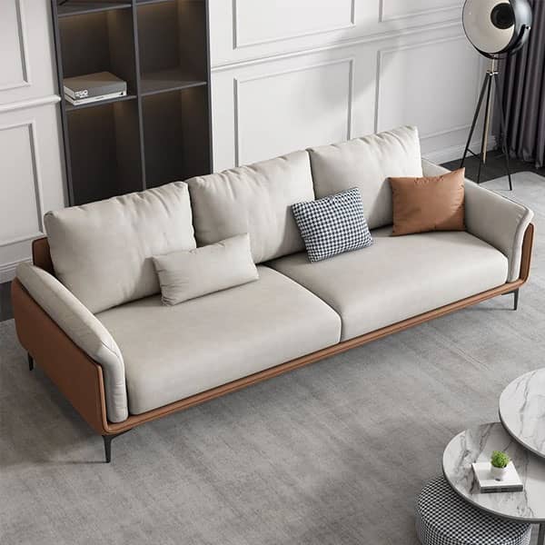 Ghế Sofa Văng Da Hiện Đại SV01