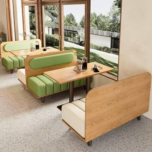 Ghế sofa dài quán cafe quán trà sữa GCF02 Ghế sofa dài quán cafe quán trà sữa GCF02