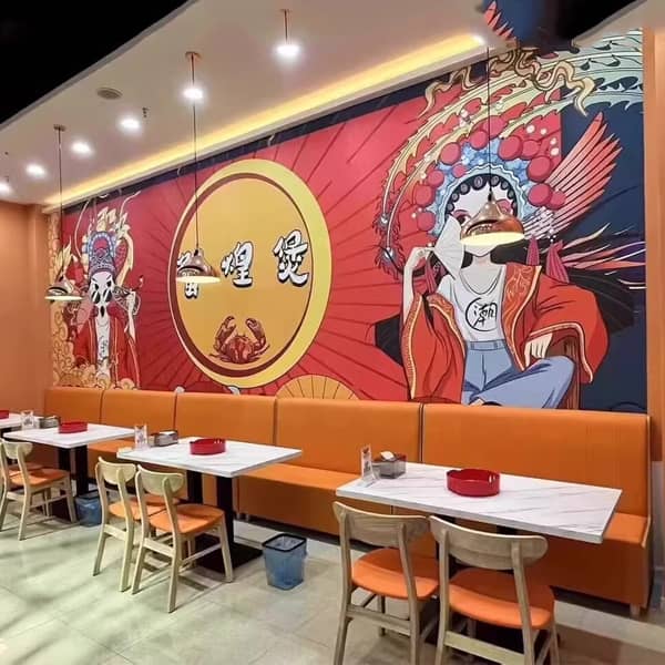 Quán trà sữa bàn ghế cafe kết hợp đồ ăn nhẹ GCF05