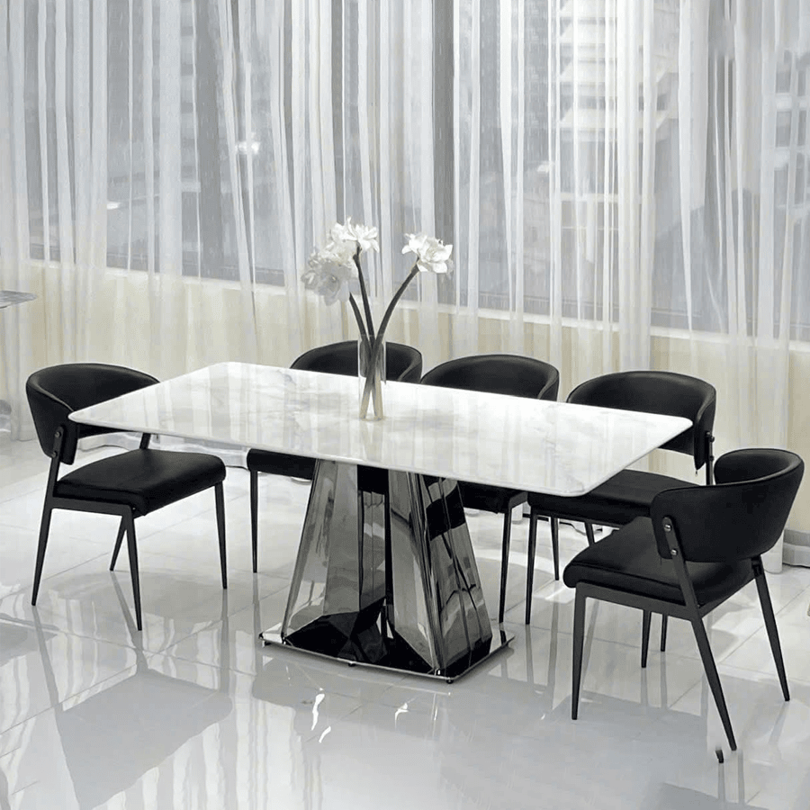 Bàn Ăn 1m6 6 Ghế Mia Cao Cấp BA186 – Thiết Kế Hiện Đại, Sang Trọng