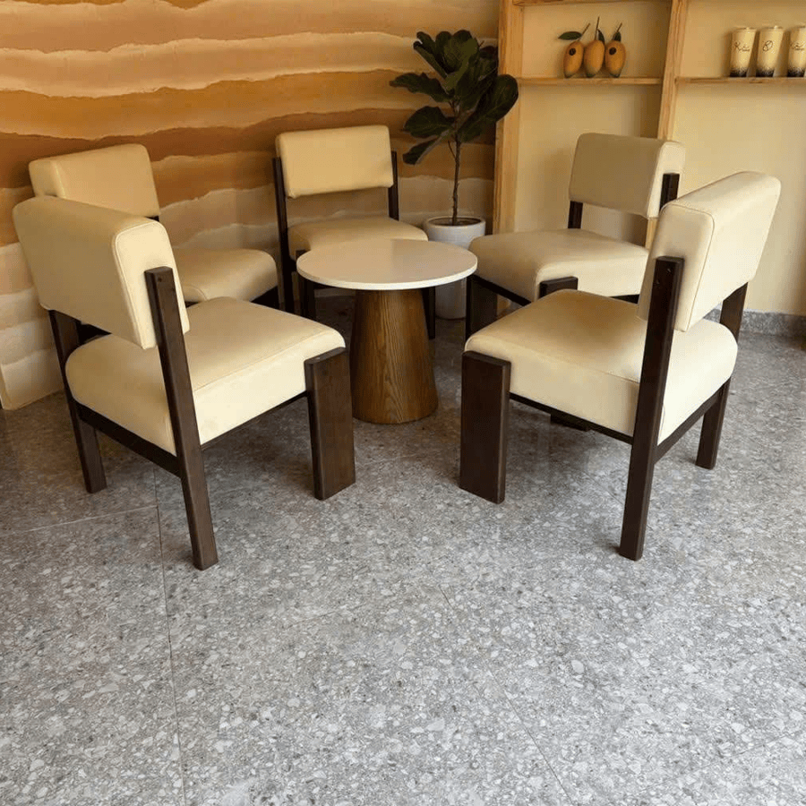 Bộ Bàn Ghế Quán Cà Phê Nhà Hàng BA220 – Thiết Kế Hiện Đại, Sang Trọng