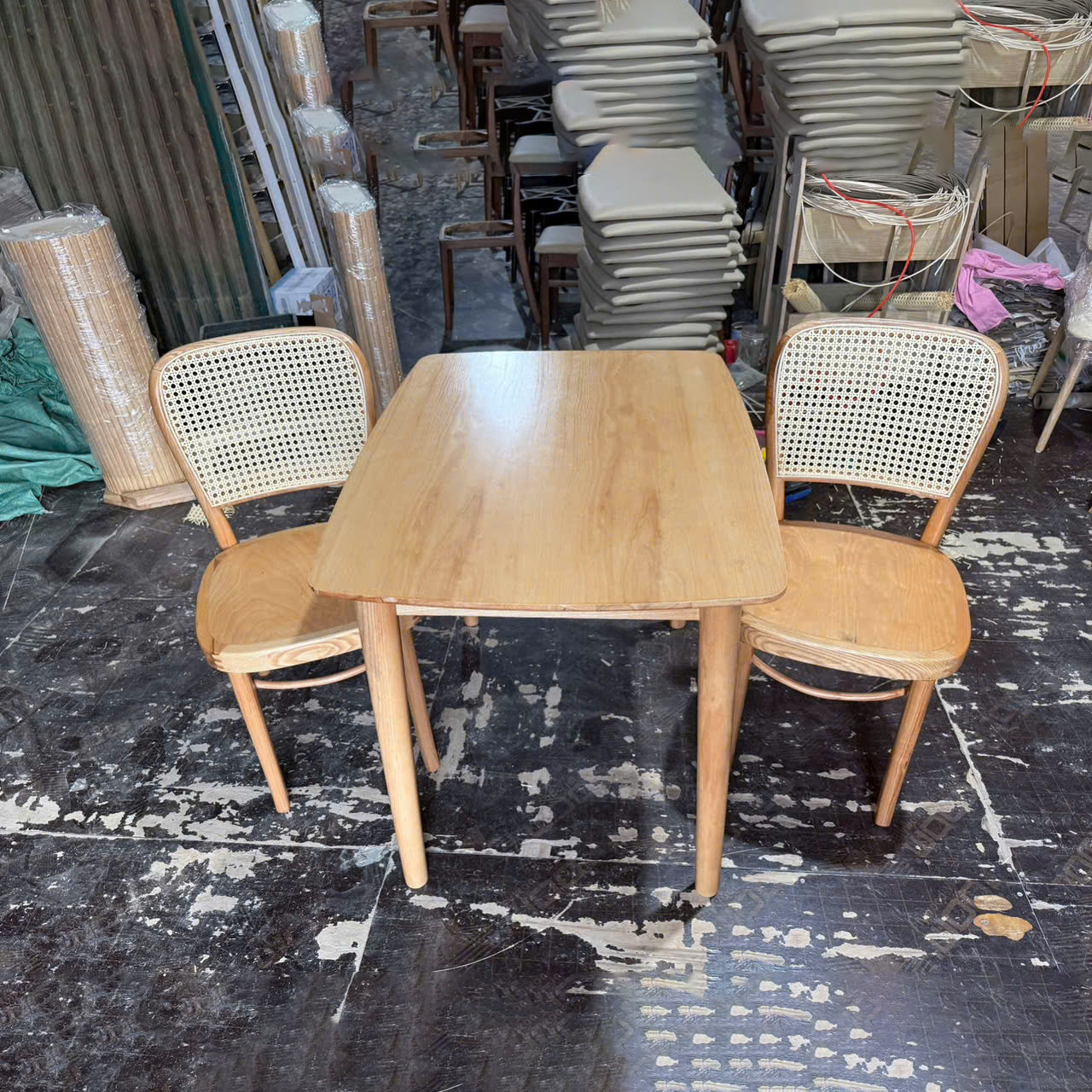 Bộ bàn ăn 2 ghế BA203